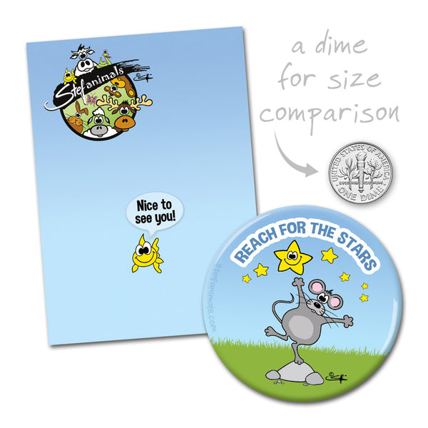 REACH FOR THE STARS Magnet